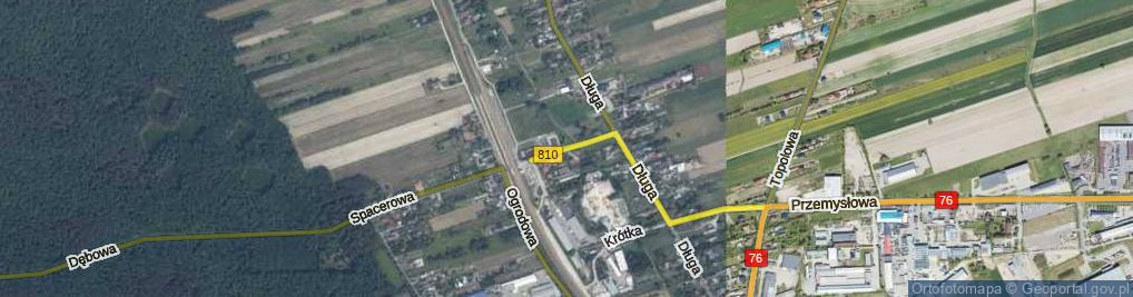 Zdjęcie satelitarne Dworcowa ul.